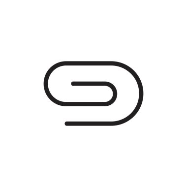 pin kağıdı döngüsü sarmal sembol logo vektörü