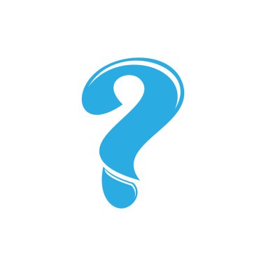 soru işareti parlaklık tasarım vektörü