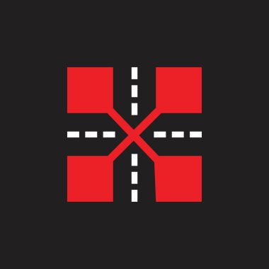 sokak kenti logo vektörü