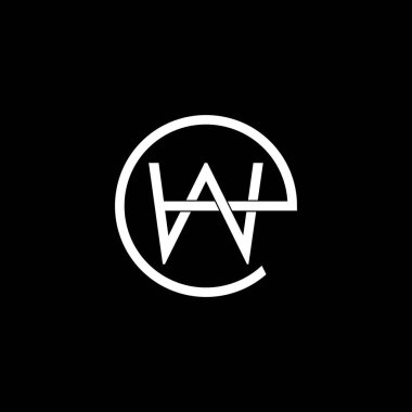 Üst üste binen geometrik tasarım logo vektörüne bağladığımız harf