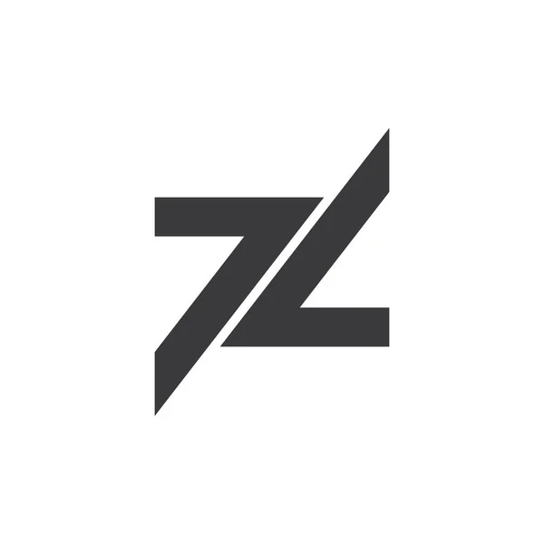 Número 77 vetor logotipo seta geométrica — Vetor de Stock