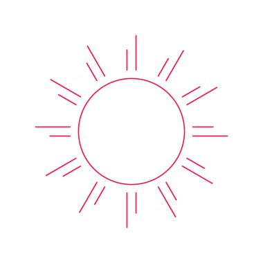 Güneş dairesi ışınları logo taşıyıcısını patlattı