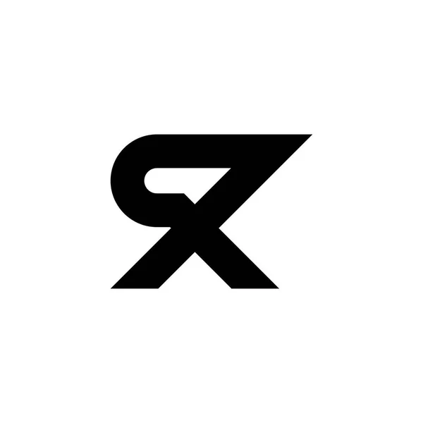 Letter CX länkade geometriska linje logo vektor — Stock vektor