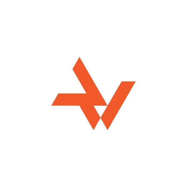 Абстрактна літера зі стрілочкою геометричний логотип вектор — стоковий вектор