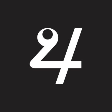 numara 24 bağlantılı döngü dizayn vektörü