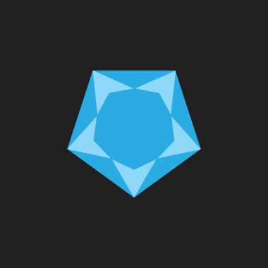 mavi oklar elmas simgesi logo yıldız