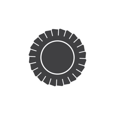 Girdaplar basit geometrik sembol vektörü gördü