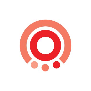 çember nokta gradyan süreç sembolü vektörü