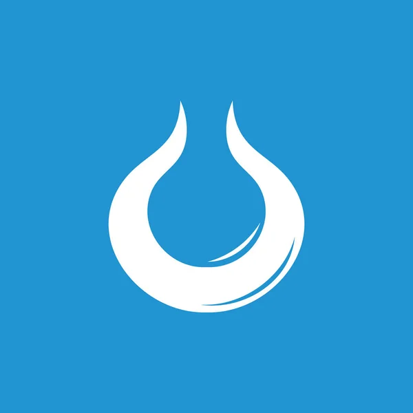 Abstrakt Vatten Droppe Cirkeln Färska Symbol Logotyp — Stock vektor