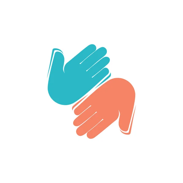 Merhaba Hareketi Sembolü Logo Vektörü — Stok Vektör