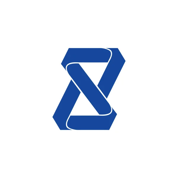 Abstracte Letter Verbonden Driehoek Logo Vector — Stockvector
