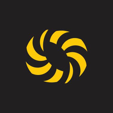 çizgili hareket girdap rotasyon tasarım vektörü