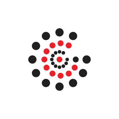 İş projeniz için basit geometrik temiz tasarım konsept vektörü