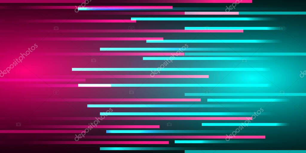 Colored modern background in the style of the social network. Digital background. Stream cover. Social media concept. Vector illustration. EPS10