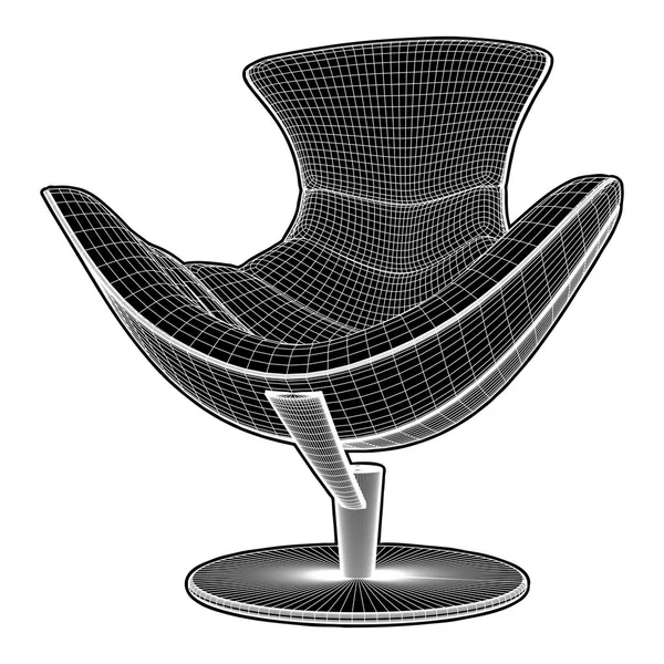 Sillón moderno Vector — Archivo Imágenes Vectoriales