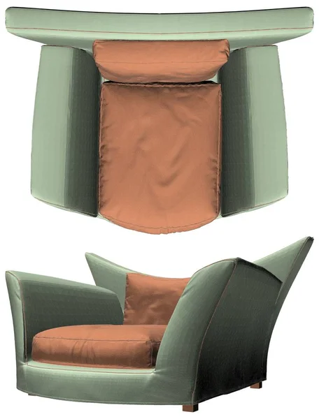 Nowoczesny fotel ilustracja wektora — Wektor stockowy