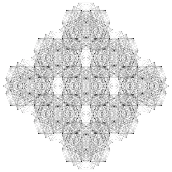 Vecteur géométrique de structure de fil — Image vectorielle