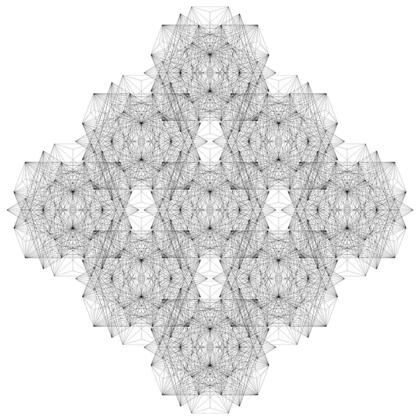 Geometryczna przewodu linii struktura wektor — Wektor stockowy