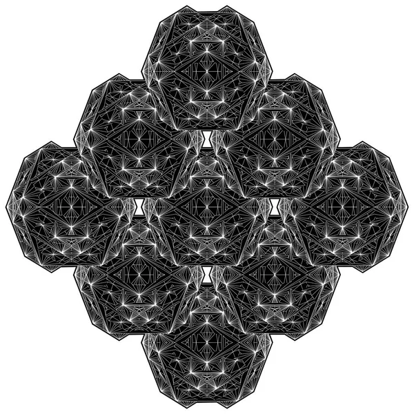 Geometrik tel satır yapısı vektör
