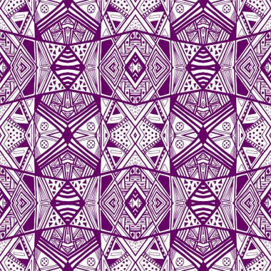 Kaleydoskop arka plan vektör. Dikişsiz sonsuz desen.