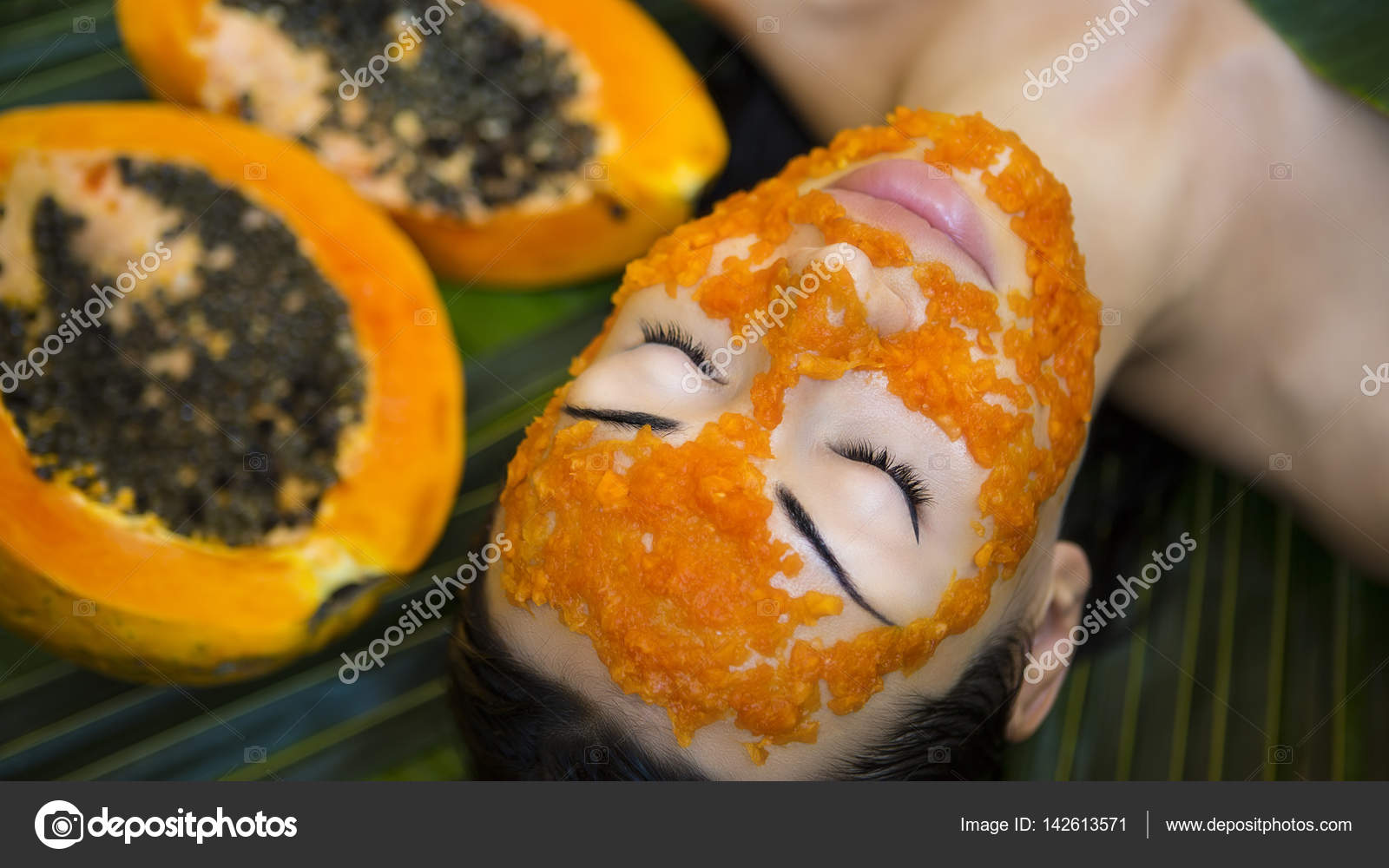 Download Papaya Mask Stock Photos Royalty Free Papaya Mask Images Depositphotos PSD Mockup Templates