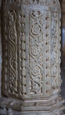 Ranakpur, Hindistan, Rajasthan Jain Tapınağı. Chaumukha mandire. 