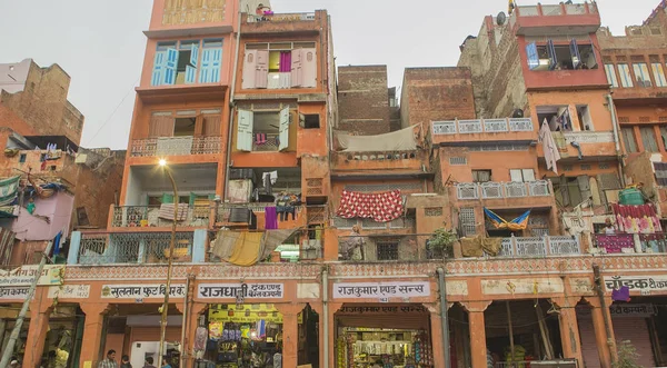 JAIPUR, Rajastán, INDIA 2016. Vista de la ciudad rosa de Jaipur — Foto de Stock