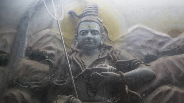 Guden Shiva Bolenath Murti i Jaipur tempel — Stockfoto