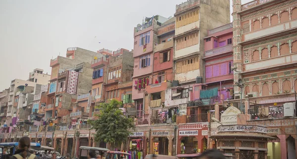 JAIPUR, INDIA 2017. Turbantes indios en la calle — Foto de Stock