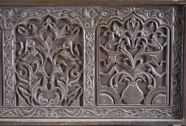 Mooie oude houten patroon textuur. Meubilair — Stockfoto