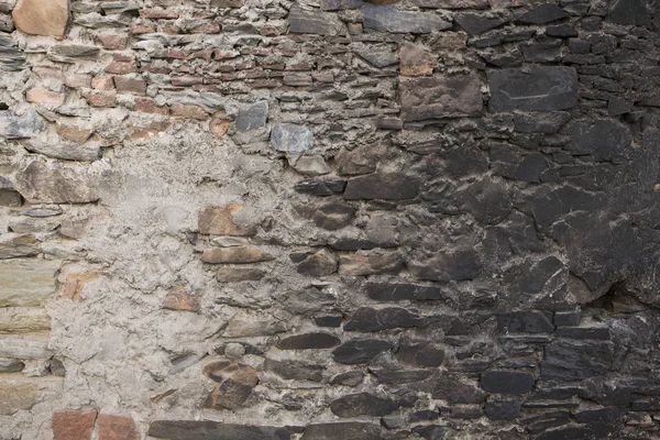 Old brick wall: Texture of vintage brickwork - stone brick — Stock Photo, Image