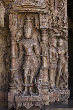 Eski Hindu Sas-Bahu Tapınağı Rajasthan, Udaipur, Hindistan yakınındaki. 