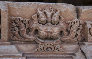 Eski Hindu Sas-Bahu Tapınağı Rajasthan, Udaipur, Hindistan yakınındaki. 