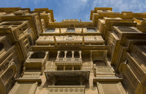 Golden City Jaisalmer Rajastán India Hermosa Arquitectura Jaisalmer Casas Estilo — Foto de Stock