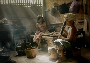 Endonezya tradirional mutfağı, Yogyakarta, 27 Eylül 2011