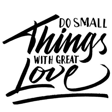 El yazısı romantik alıntı vektör resmi, kart baskısı, poster, sevgililer günü kartı için