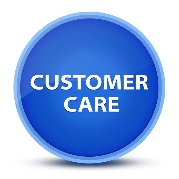 Customer Care Isolated Special Blue Button Abstract Illustration — Stock Photo, Image