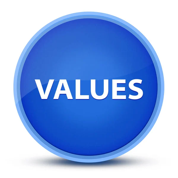 Values Isolated Special Blue Button Abstract Illustration — Stock Photo, Image
