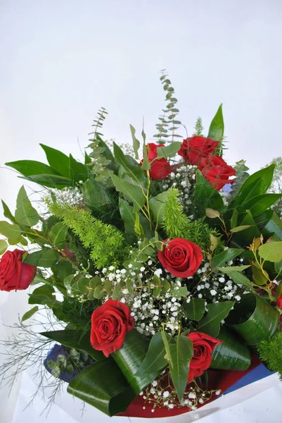 Bukiet Kwiatowy Różnych Kwiatów — Zdjęcie stockowe