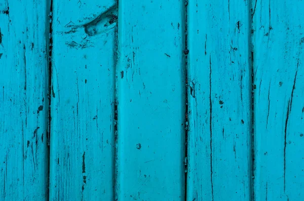 Old Blue wooden boards. Vertical view. Close up — Stock Photo, Image