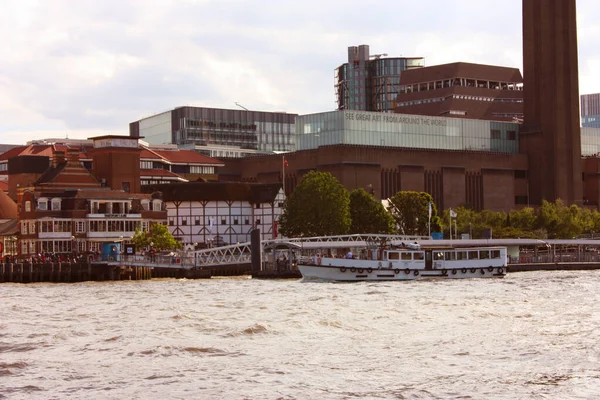 Londres Ses Bâtiments Historiques Modernes Long Tamise Royaume Uni — Photo