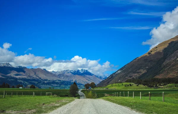Landschaft im Paradies, in der Nähe von Queenstown, Südinsel, Neuseeland — Stockfoto