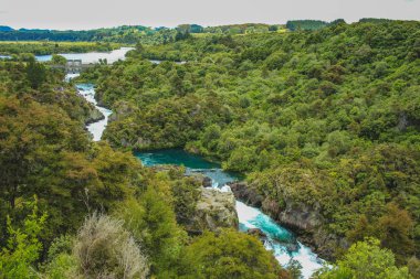 Taupo, Kuzey Adası, Yeni Zelanda 'daki Aratiatia Rapids' e bakın