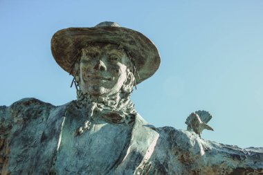 Hamilton, Yeni Zelanda - 28 Aralık 2016: Güzel Hamilton Bahçeleri birçok küçük özelliklerle süslenmiştir.