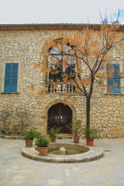 Son Marroig Mallorca, İspanya 'nın batı kıyısında bir bina.