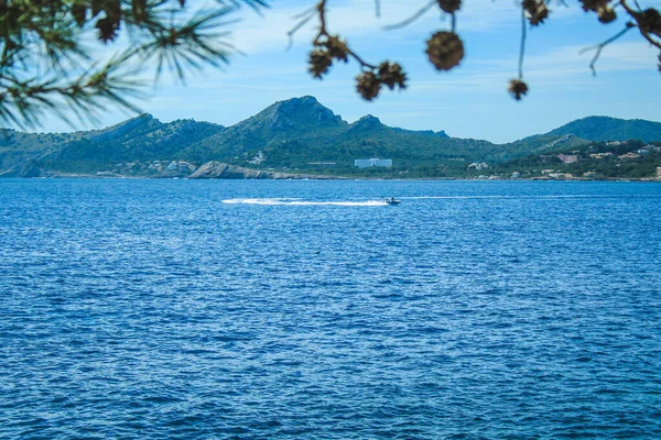 Uitzicht Prachtige Idyllische Kustlijn Cala Rajada Mallorca Spanje — Stockfoto