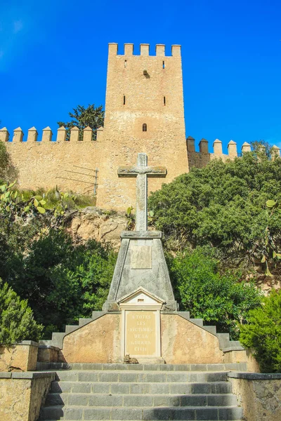 Santuari Sant Salvador Található Falu Arta Mallorca Spanyolország — Stock Fotó