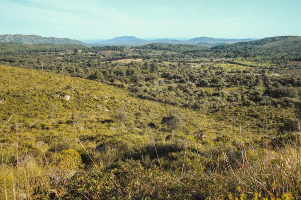 Vista Sobre Parc Natural Península Llevant Isla Mallorca España — Foto de Stock