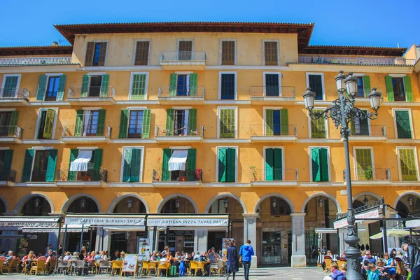 Palma Mallorca Spanien Mars 2018 Placa Major Huvudstaden Palma Mallorca — Stockfoto