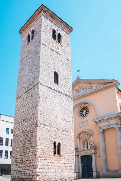 Katedralen Över Antagandet Jungfru Maria Pula Istrien Halvön Kroatien — Stockfoto